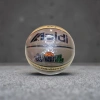 Brown basketball training balls made of wear-resistant PU material for both indoor and outdoor use Application Scenario